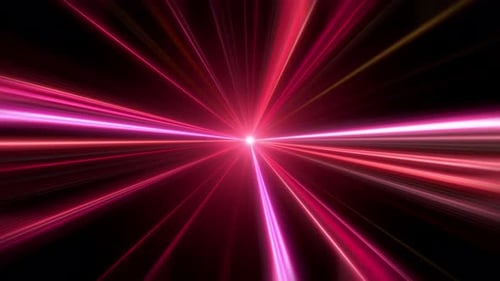 Rote und rosafarbene Neonblitzlichter