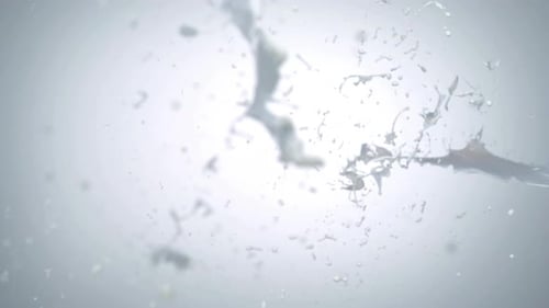 Milk Splash, Pouring