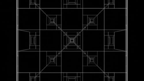 Black Square Output Background Vj Loop In HD