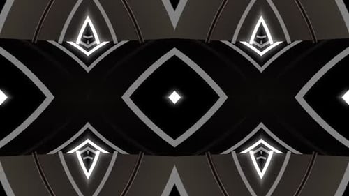 Luces de neón abstractas dinámicas que crean un efecto de túnel moderno