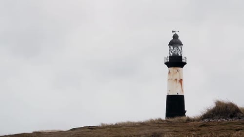Phare de Cape Pembroke, îles Malouines (Îles Malvinas) - 4K