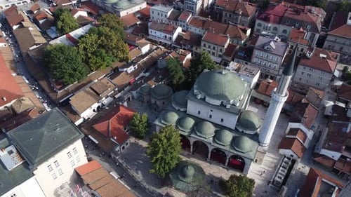 Gazi Husref Beg Mosque In Sarajevo
