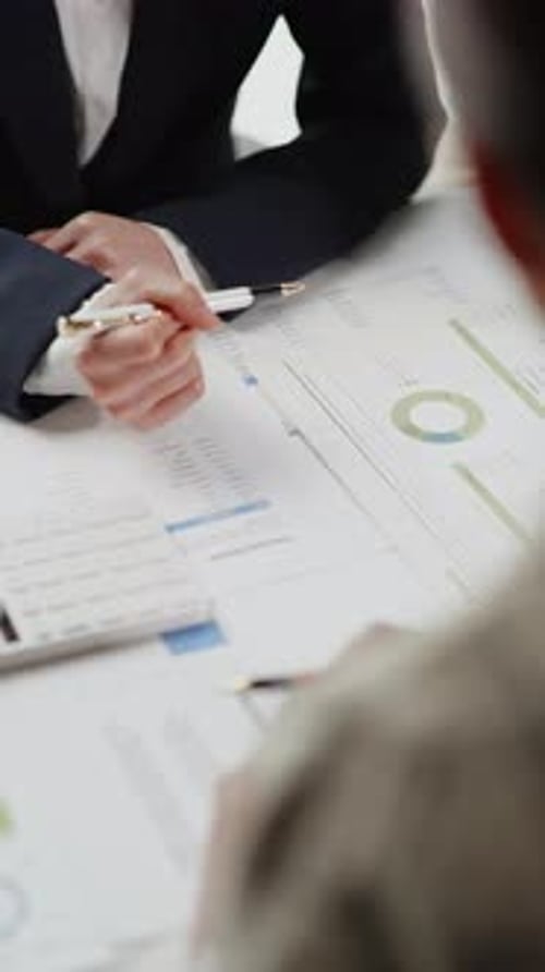 Group of teamwork businessman working and brainstorming in office