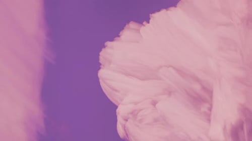Abstract Background With Pink and Blue Shapes
