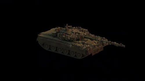 Moving Tank Top Side View