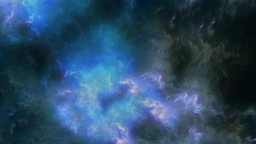 Abstract Space Nebula Cosmic Energy Background Animation