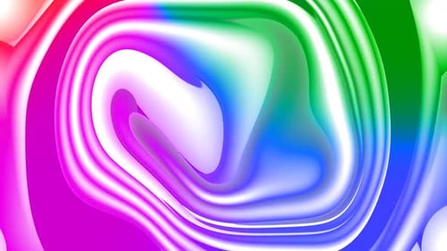 Kreativer cooler glänzender flüssiger abstrakter Spiralhintergrund. Flüssigkeit mit dynamischer, wellenförmiger, fließender Textur