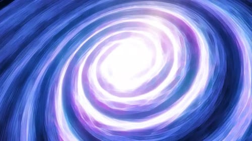 Vortex torsadé, bleu, tourbillonnant, énergie, galaxie, tunnel de rotation brillant et lumineux