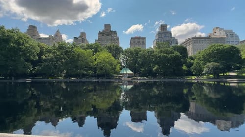 Conservatory Water in Central Park, Manhattan, New York City, United States