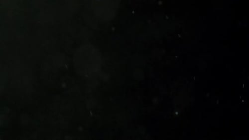 Collider Collection: Dust bubble effect on a black background