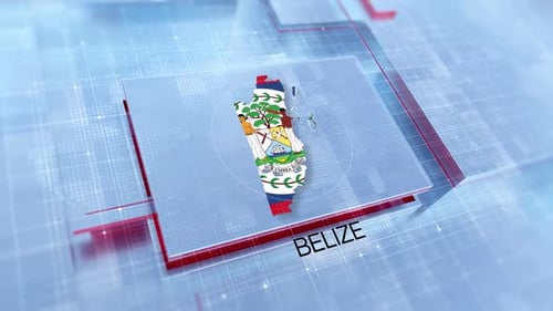 Displaying The Belize Map
