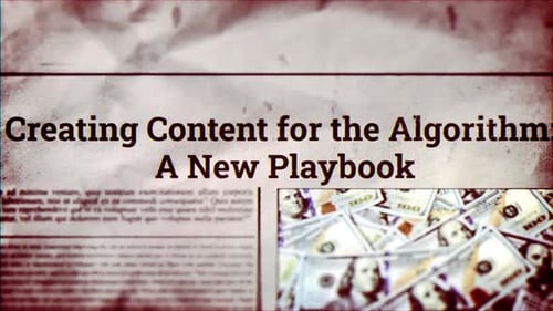 Creating Content For The Algorithm A New Playbook Title On Digital Newspaper