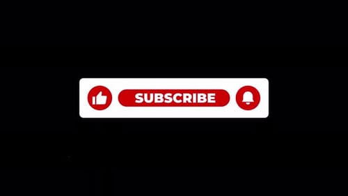 Elegant YouTube Subscribe Button Animation
