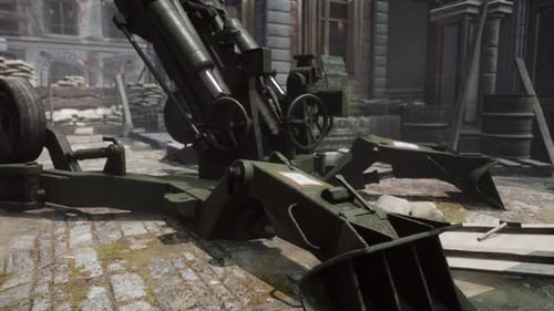 Cannon Gun in the City