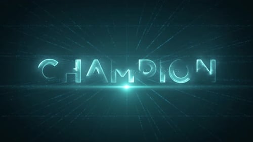 Champion 4 K Digital Data Text