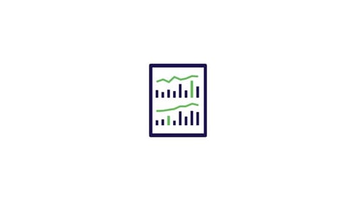 Stock Exchange Icon animation