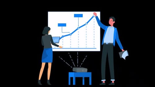 The Business Team Looks At The Analytics Alpha Channel