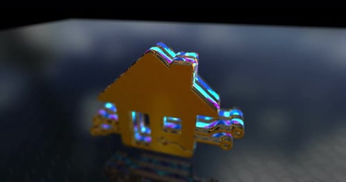 Smart Home-3D-Symbol spektakulär