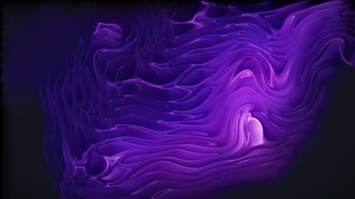 Dynamic Abstract Purple Fluid Motion Background