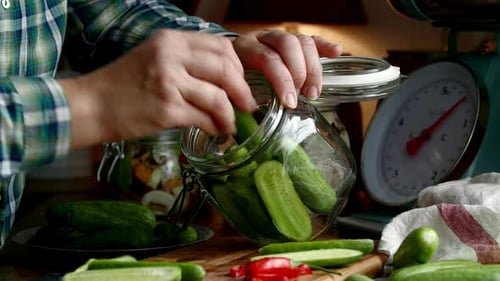 Vegetables in Jars