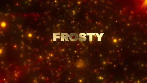 Golden Sparkle Text Reveal with 3D Metallic Effect