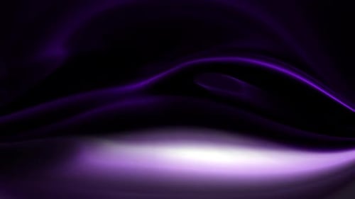 Abstract Purple Fluid Light Waves Background Loop