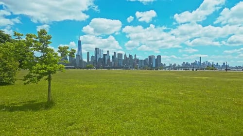 New York United States New York City Skyline in Midtown Manhattan USA NYC NY Manhattan American Big