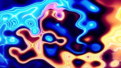 abstract rainbow color pattern shiny texture liquid background