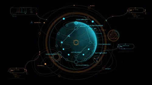 Alien-Infografiken zum Thema Mars