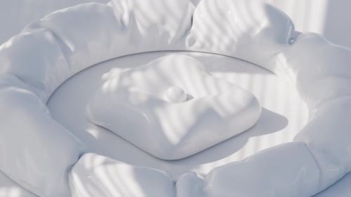 3D-Hüpfschlaufe mit Stoffball