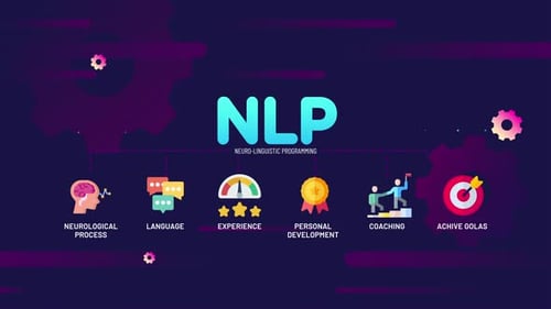 NLP Neuro-linguistic programming infographic