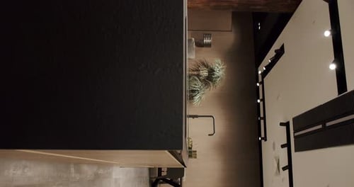 Modern and Spacious Wooden Kitchen Room Real Estate