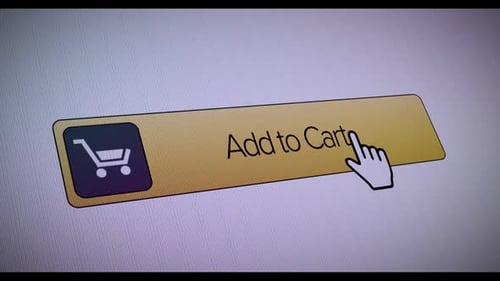 Pixelated Add to Cart Button with Mouse Click