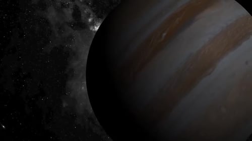 Jupiterplanet animiert