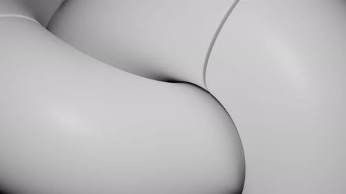 Studio Render présentant des connecteurs biomédicaux stériles avec tube incurvé et ombres subtiles