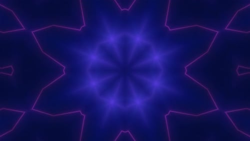 Strahlender hypnotischer Bewegungshintergrund