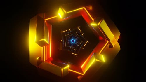 Disco's Heartbeat Resonates in the Neon Strobe Light Backdrop