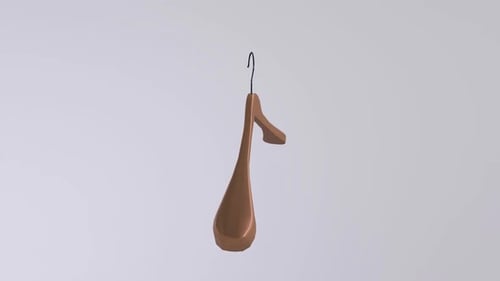 Minimalist Wooden Clothes Hanger