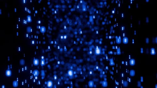 Fondo digital. Tecnología blockchain. Fondo binario. Tecnología blockchain. Integre artificial