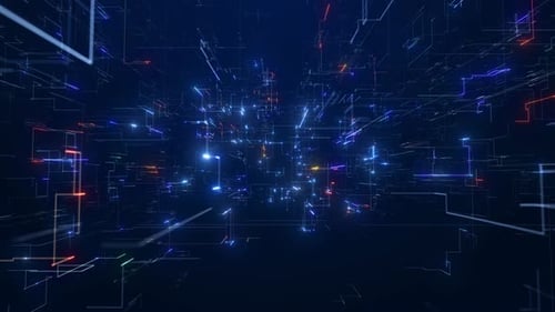Techno Hintergrund Lopped
