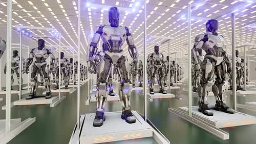 Usine de robots Industry Line Bg