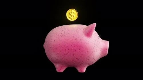 Golden Coin and Piggy Bank Loop