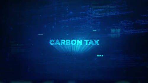 Futuristic Digital Background with Tech Data and Glowing Text Reveal