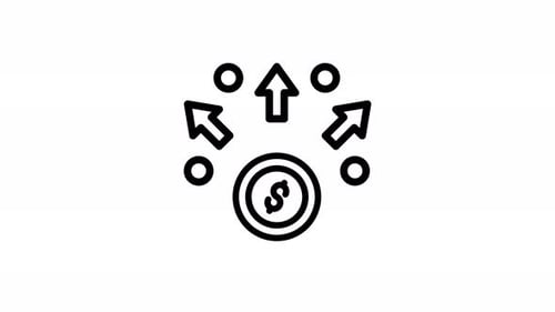 Animation Expense Budget Icon