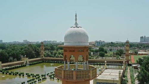 Rani Bagh Mosque, Hyderabad - Drone View