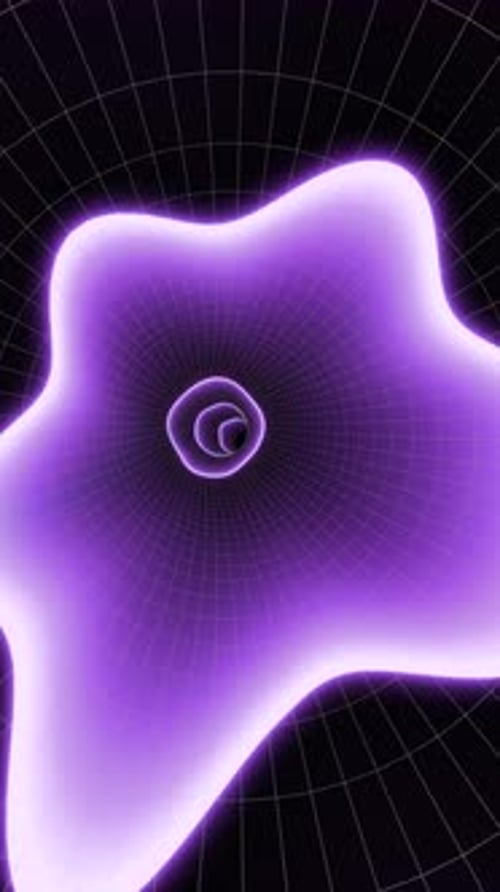 Wormhole Traveling Through Space and Time 3d Animation Loop Background