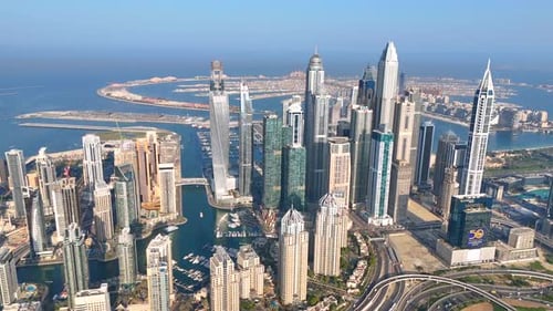 Dubai Marina.