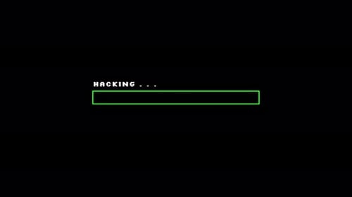 Hacking In Progress Futuristic Ui