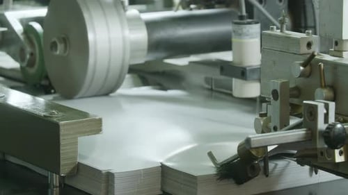 workflow automated copier manufacturing process in a paper manufacturing plant