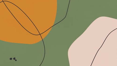 Multicolor Digital Abstract Pattern Animated Background